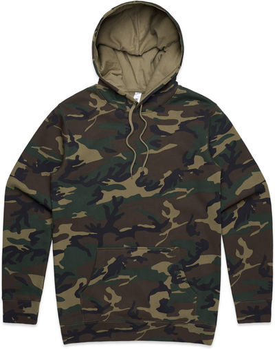 Am image of a Custom AS Colour Men's Stencil Camo Hood in Camo!