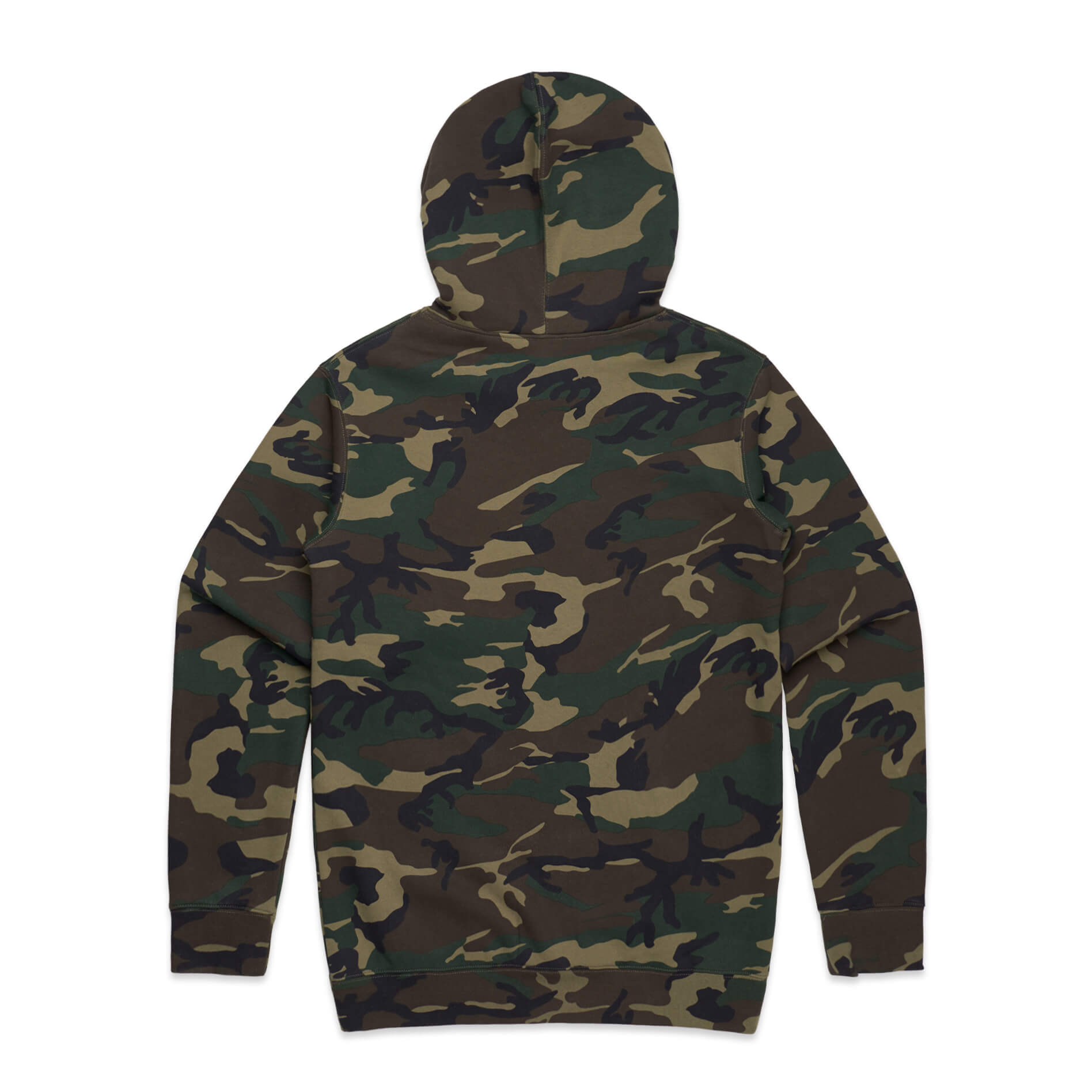 Custom AS Colour Men's Stencil Camo Hood - Coastal Reign