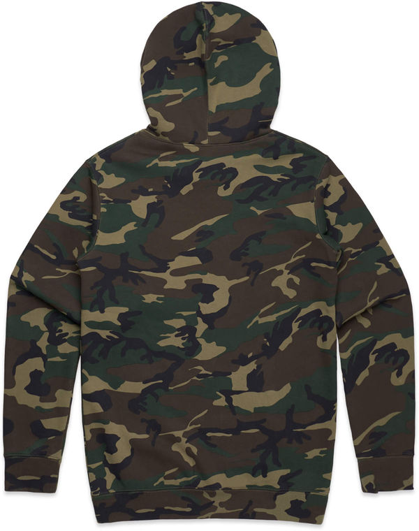 Am image of a Custom AS Colour Men's Stencil Camo Hood in Camo!