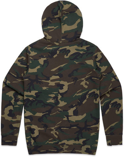 Am image of a Custom AS Colour Men's Stencil Camo Hood in Camo!
