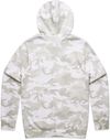 Am image of a Custom AS Colour Men's Stencil Camo Hood in White Camo!