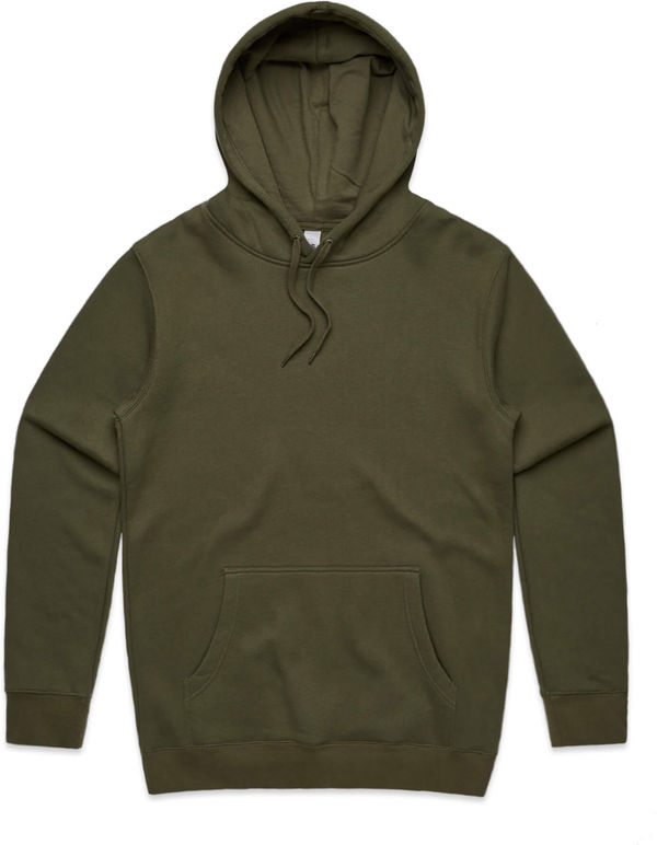 An image of a Custom AS Colour Men's Stencil Hood in Army!