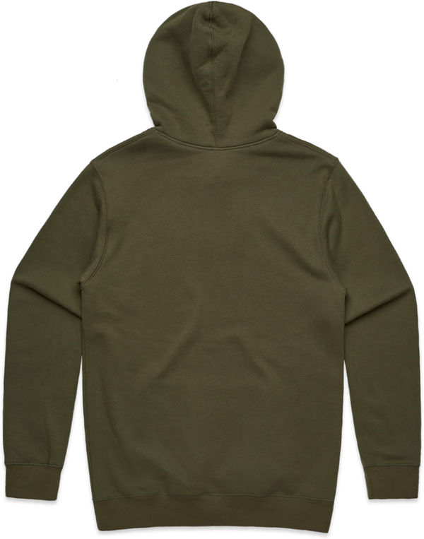 An image of a Custom AS Colour Men's Stencil Hood in Army!