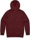 An image of a Custom AS Colour Men's Stencil Hood in Burgundy!