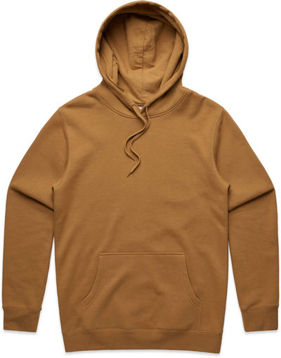 Am image of a Custom AS Colour Men's Stencil Hood in Camel!