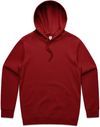 Am image of a Custom AS Colour Men's Stencil Hood in Cardinal!