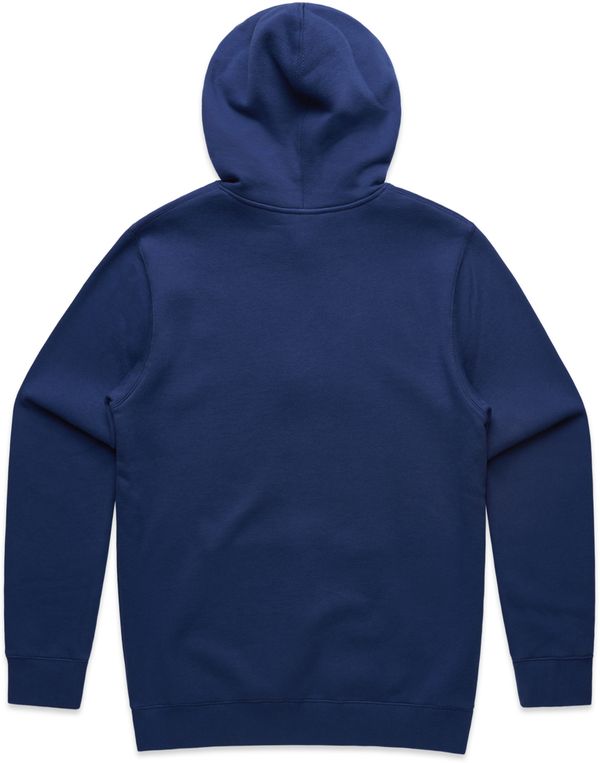 An image of a Custom AS Colour Men's Stencil Hood in Cobalt!