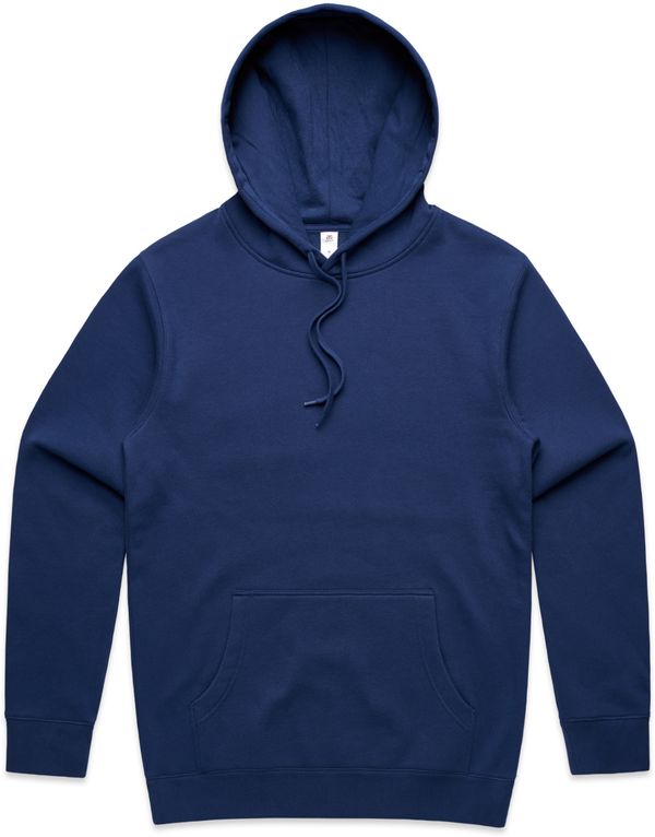 An image of a Custom AS Colour Men's Stencil Hood in Cobalt!