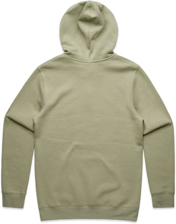 Am image of a Custom AS Colour Men's Stencil Hood in Pistachio!