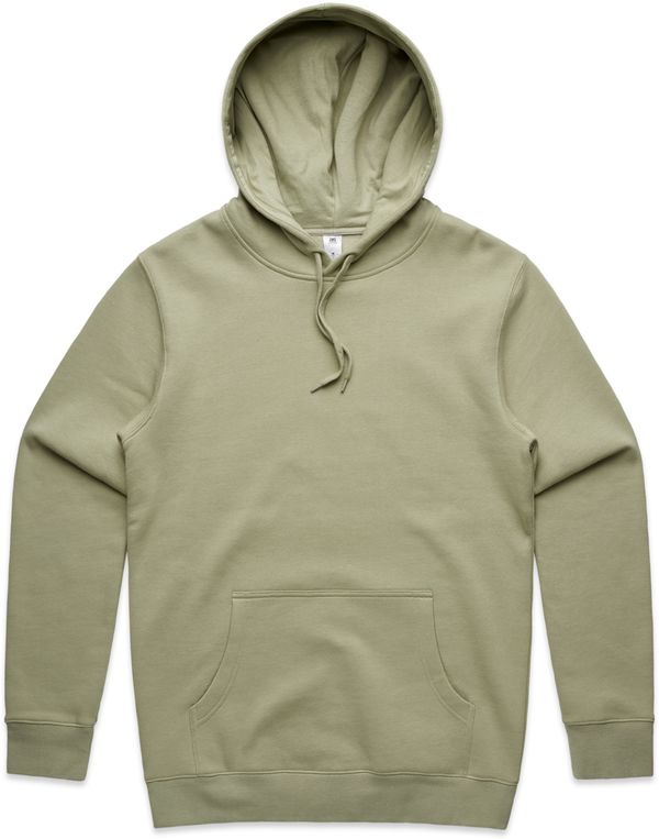 Am image of a Custom AS Colour Men's Stencil Hood in Pistachio!