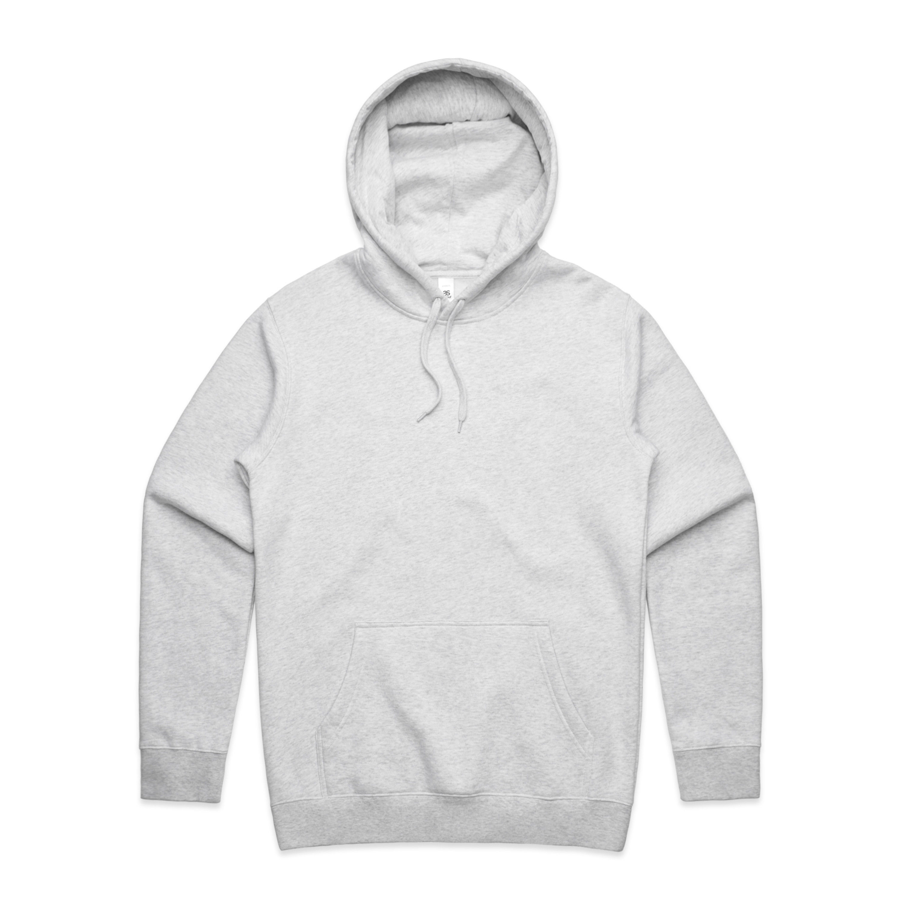 AS Colour Men's Stencil Hood in White Heather