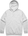 Am image of a Custom AS Colour Men's Stencil Hood in White Heather!