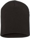 Am image of a Custom YP Classics Short Beanie in Black!