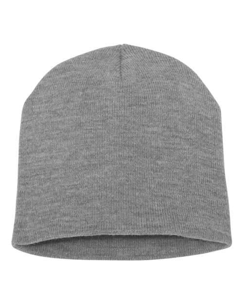 YP Classics Short Beanie in Heather