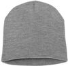 Am image of a Custom YP Classics Short Beanie in Heather!