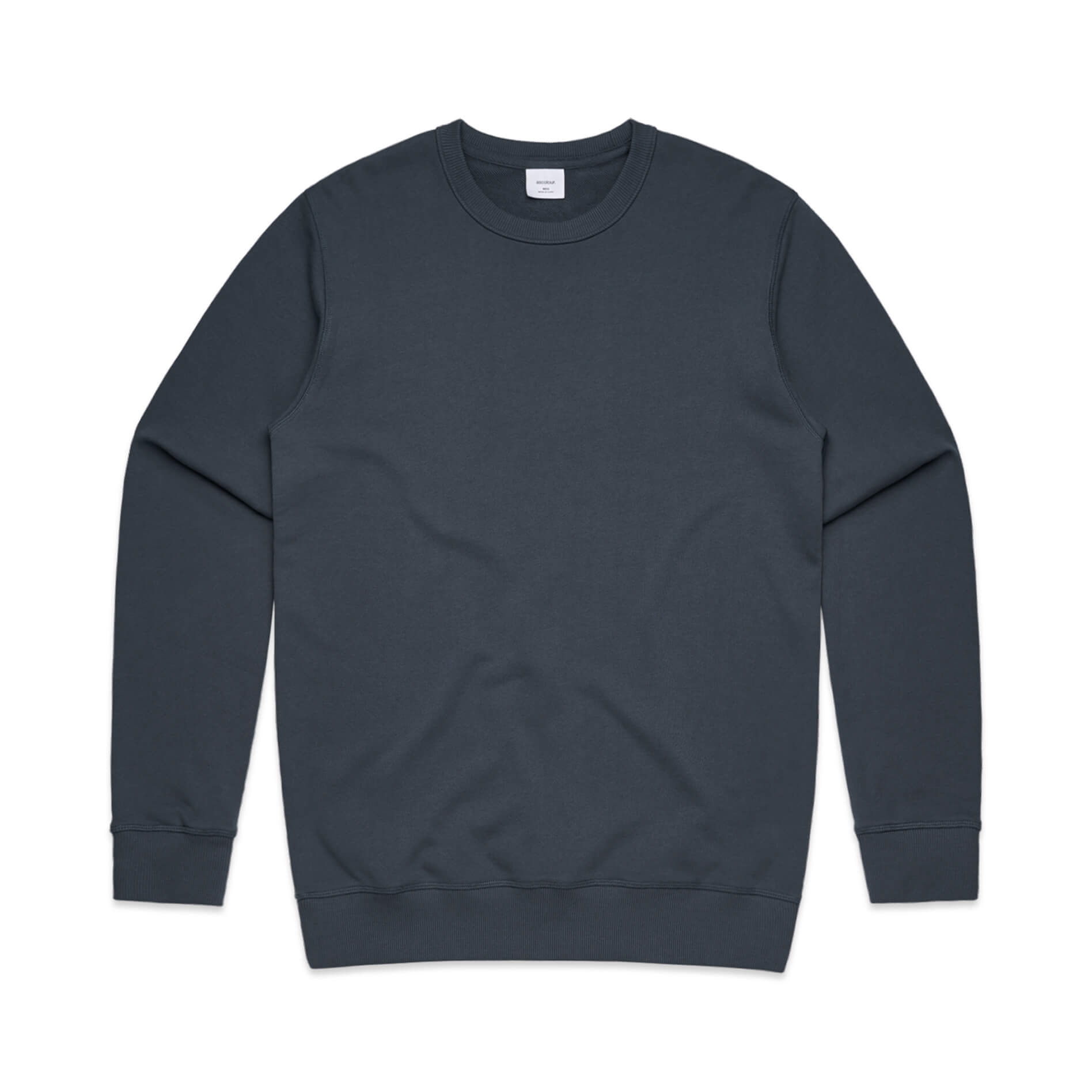 AS Colour Men's Premium Crew in Petrol Blue