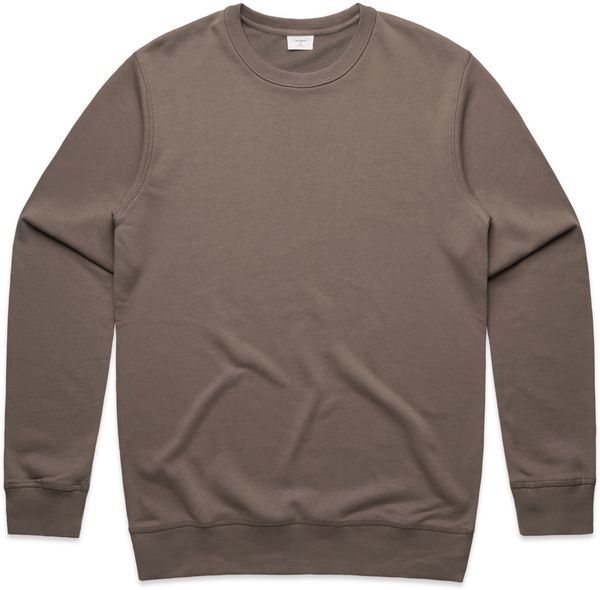 Am image of a Custom AS Colour Men's Premium Crew in Musk!