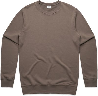 Am image of a Custom AS Colour Men's Premium Crew in Musk!