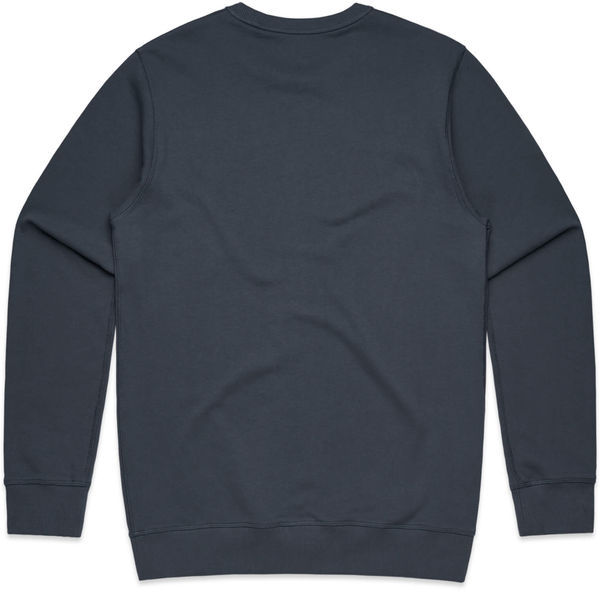 Am image of a Custom AS Colour Men's Premium Crew in Petrol Blue!