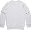 Am image of a Custom AS Colour Men's Premium Crew in White Heather!