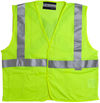 Am image of a Custom Sumaggo High Visibility Mesh Vest in HV YELLOW!