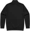 Am image of a Custom AS Colour Mens Stencil Half Zip in Black!