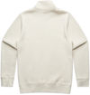 Am image of a Custom AS Colour Mens Stencil Half Zip in Ecru!