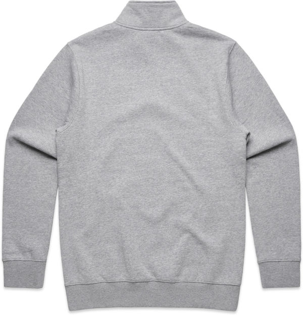 Am image of a Custom AS Colour Mens Stencil Half Zip in Athletic Heather!