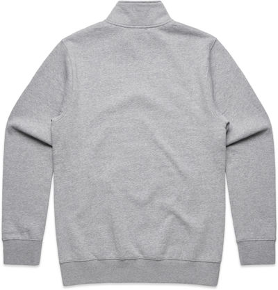 Am image of a Custom AS Colour Mens Stencil Half Zip in Athletic Heather!