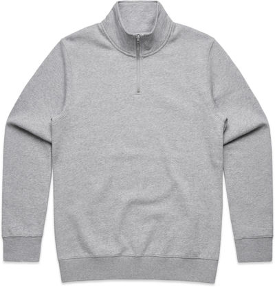 Am image of a Custom AS Colour Mens Stencil Half Zip in Athletic Heather!