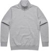 Am image of a Custom AS Colour Mens Stencil Half Zip in Athletic Heather!