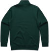 Am image of a Custom AS Colour Mens Stencil Half Zip in Pine Green!
