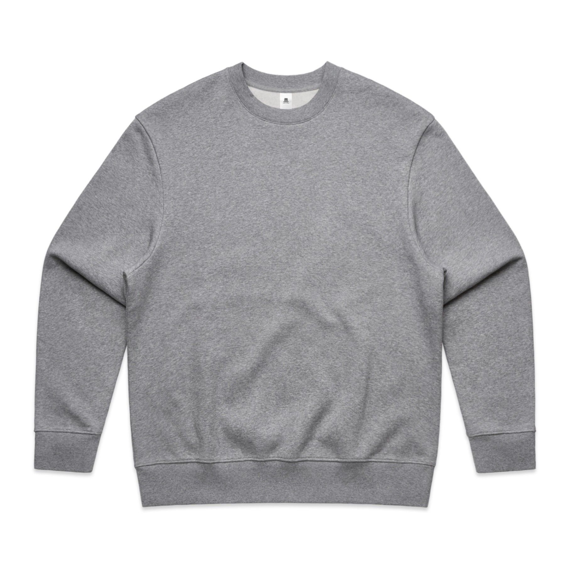 AS Colour Mens Heavy Crewneck in Athletic Heather