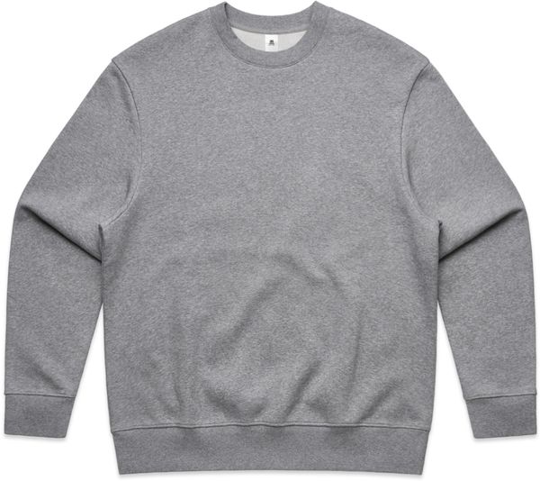 Am image of a Custom AS Colour Mens Heavy Crewneck in Athletic Heather!