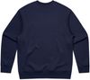 Am image of a Custom AS Colour Mens Heavy Crewneck in Midnight Blue!