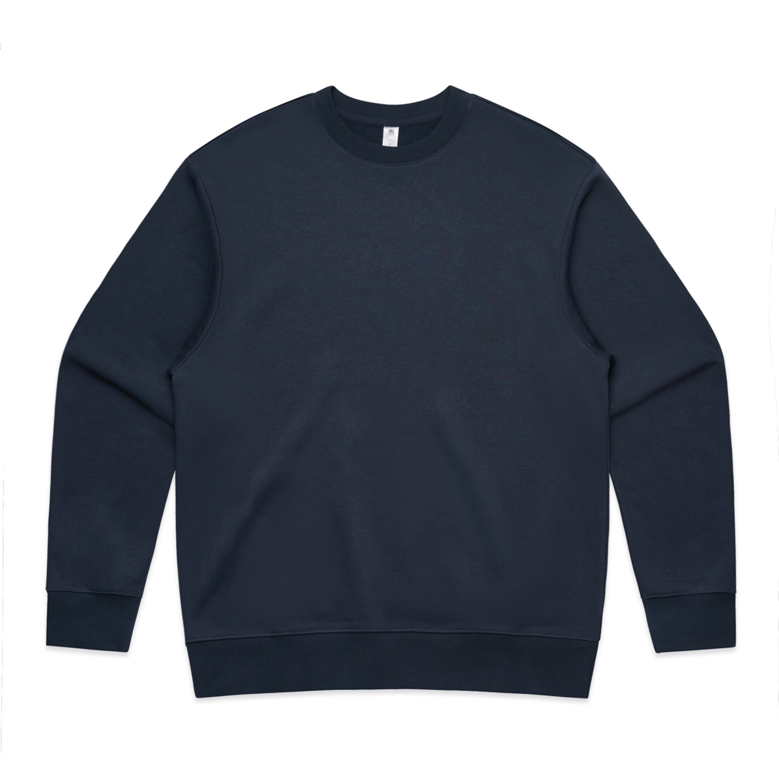 AS Colour Mens Heavy Crewneck in Midnight Blue
