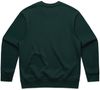 Am image of a Custom AS Colour Mens Heavy Crewneck in Pine Green!
