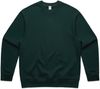 Am image of a Custom AS Colour Mens Heavy Crewneck in Pine Green!
