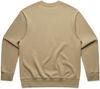 Am image of a Custom AS Colour Mens Heavy Crewneck in Sand!