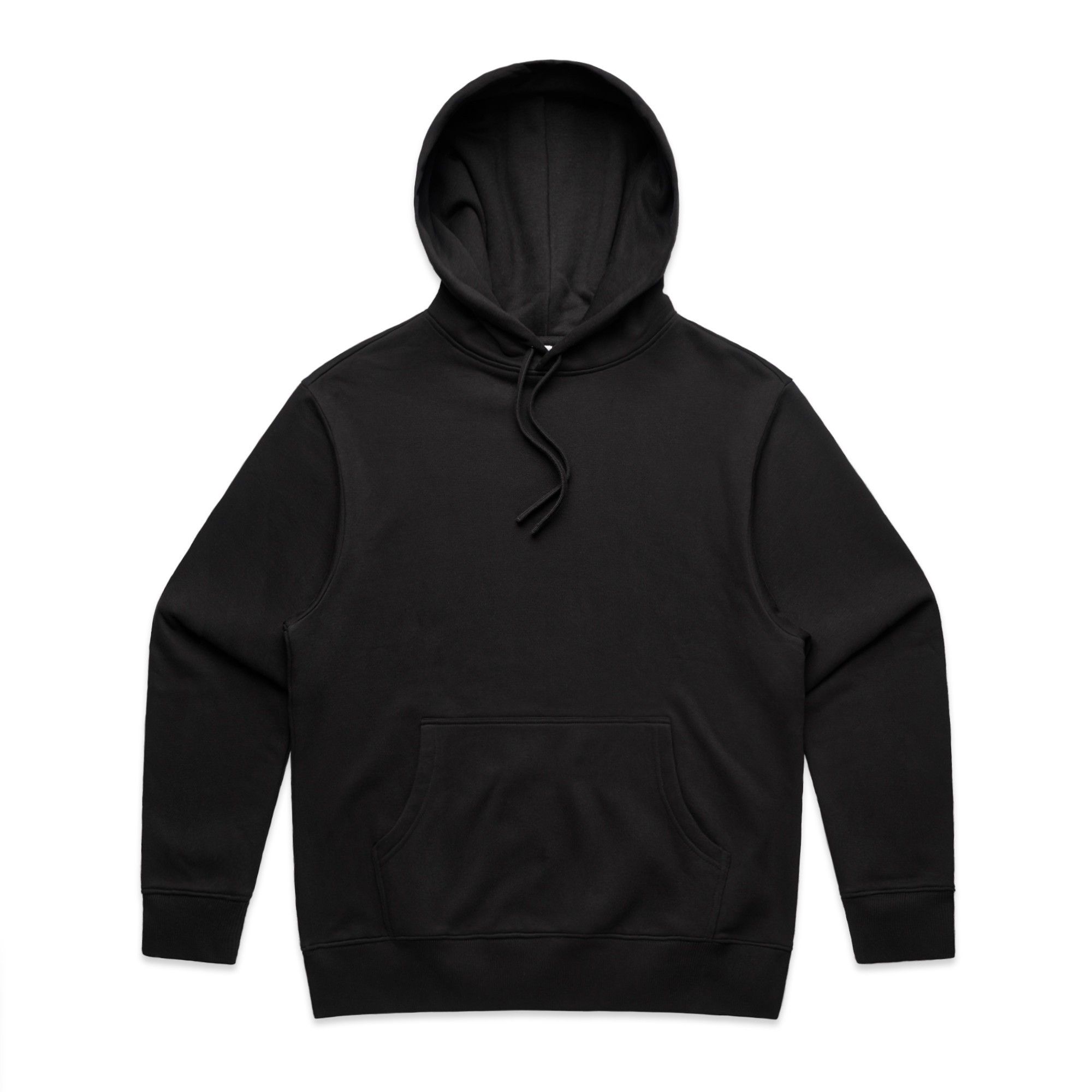 AS Colour Mens Heavy Hoodie in Black