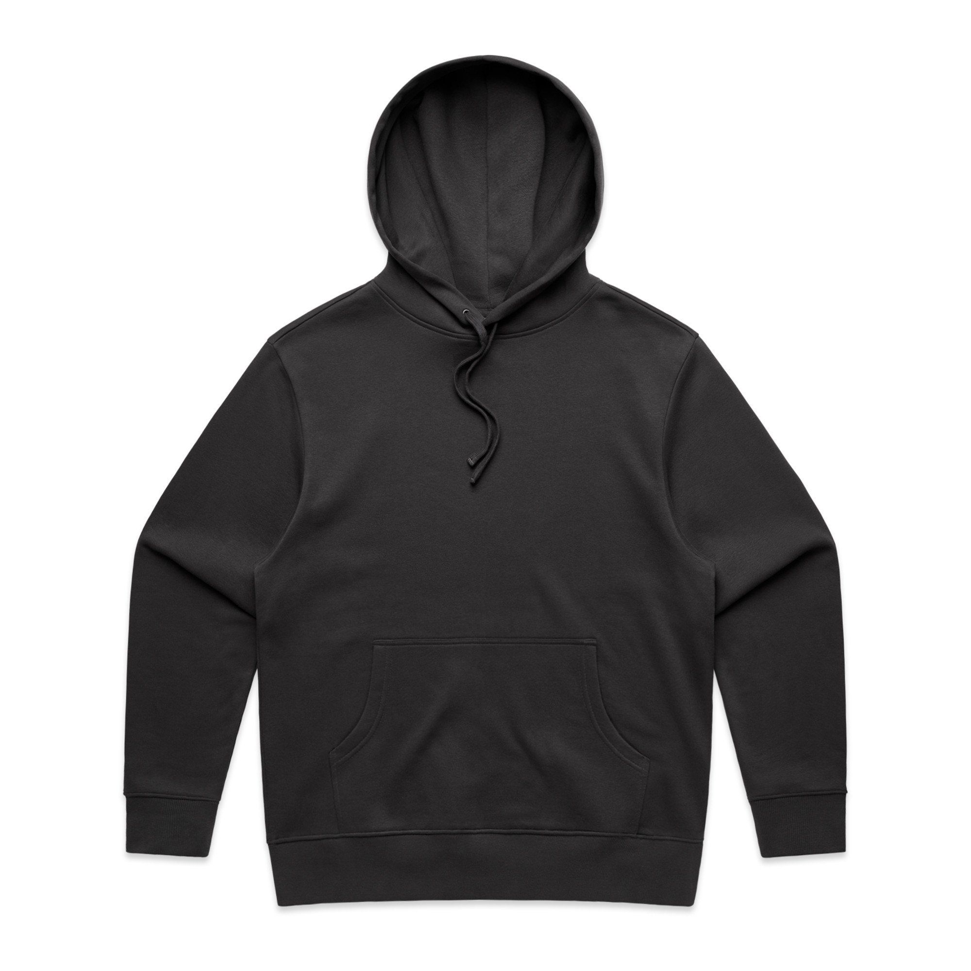 AS Colour Mens Heavy Hoodie in Coal