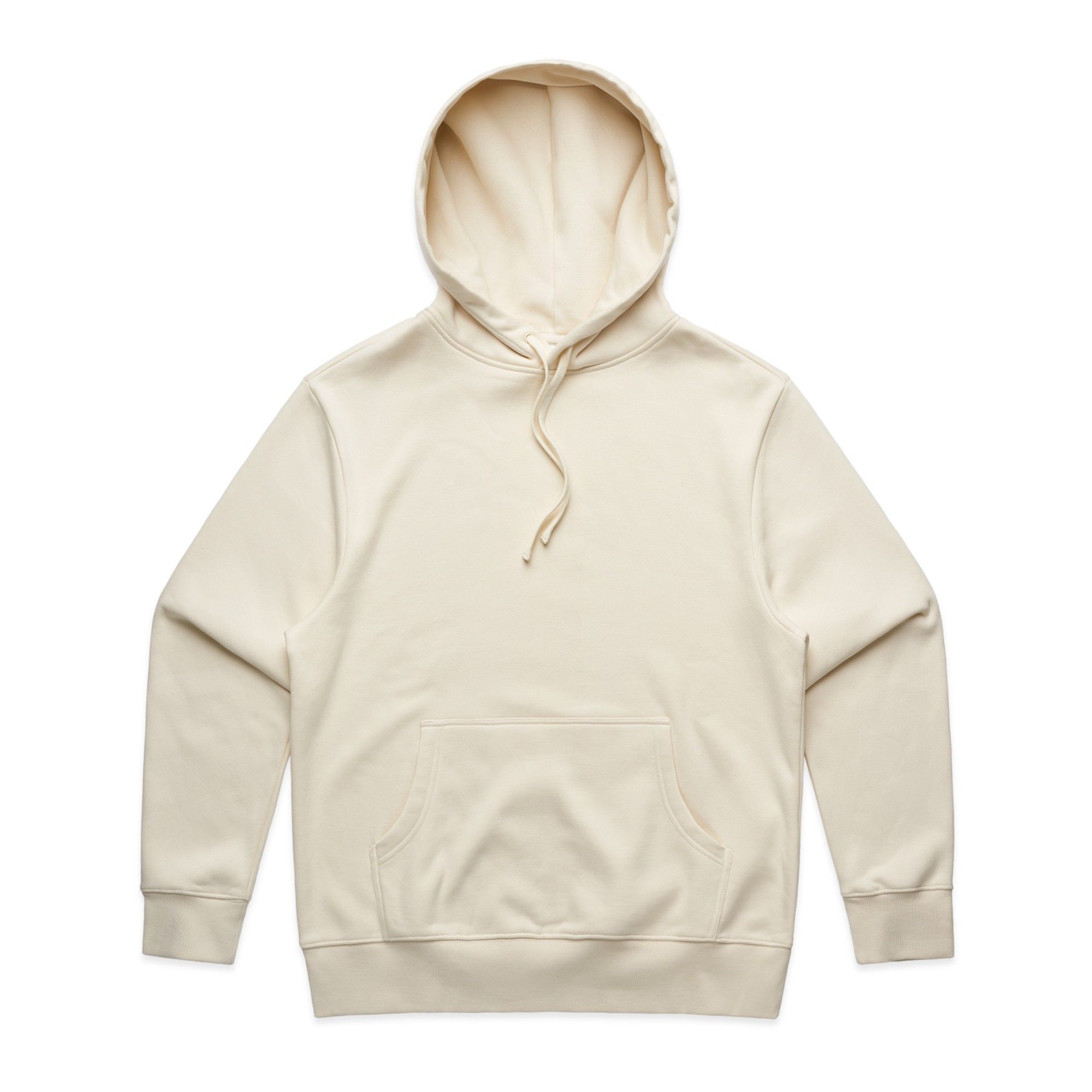 AS Colour Mens Heavy Hoodie in Ecru