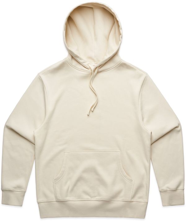 Am image of a Custom AS Colour Mens Heavy Hoodie in Ecru!