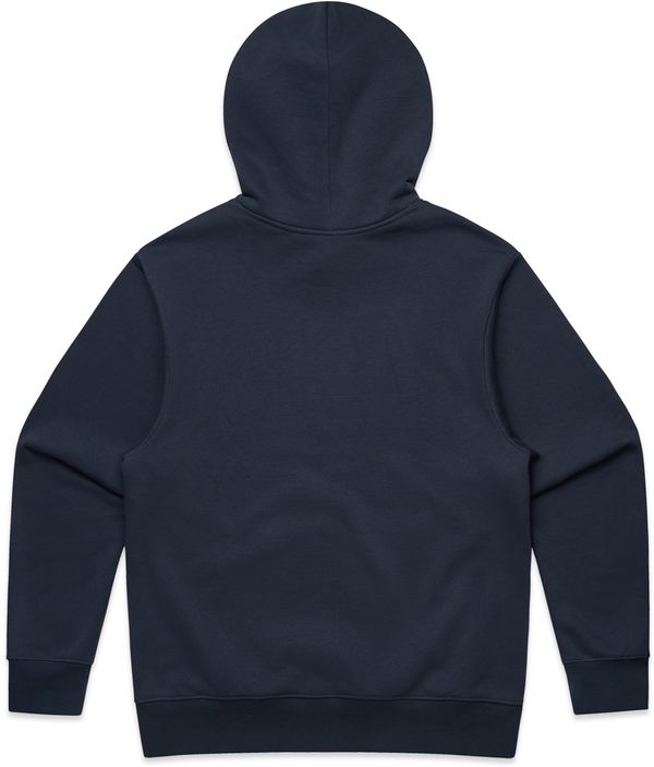 Am image of a Custom AS Colour Mens Heavy Hoodie in Midnight Blue!