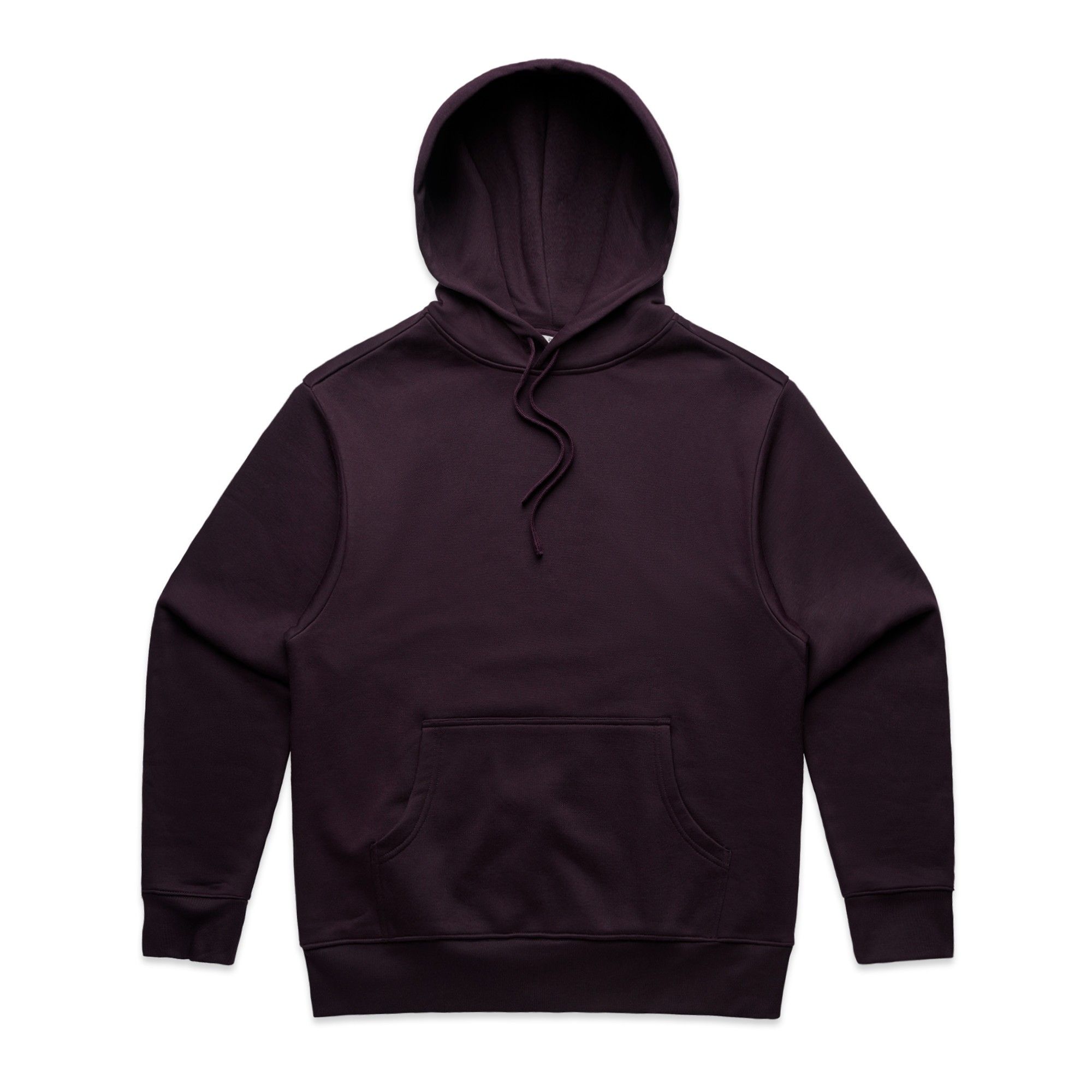 AS Colour Mens Heavy Hoodie in Plum