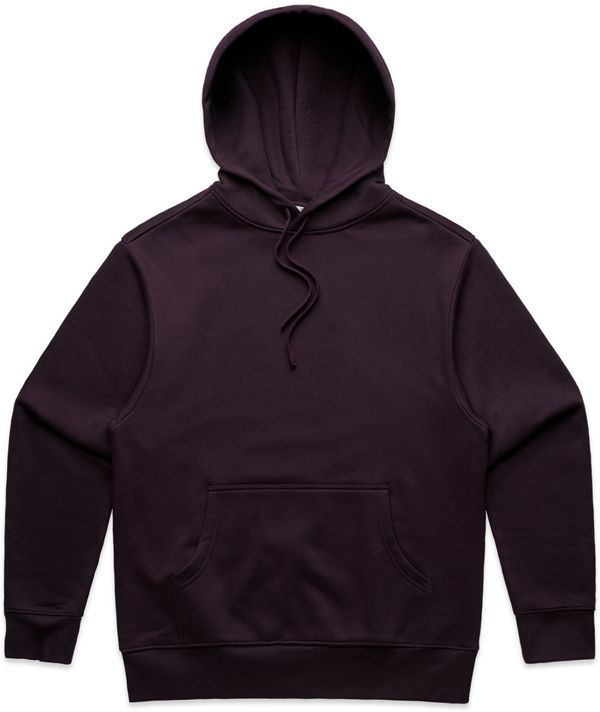 Am image of a Custom AS Colour Mens Heavy Hoodie in Plum!