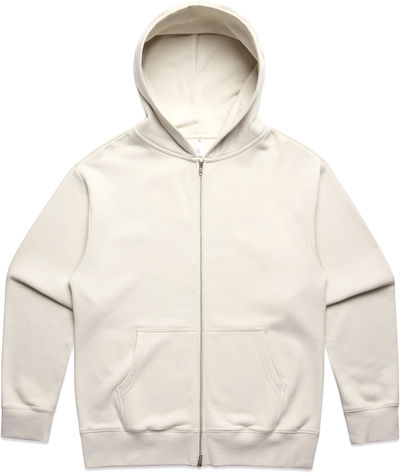 Am image of a Custom AS Colour Heavy Zip Hood in Ecru!