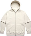 Am image of a Custom AS Colour Heavy Zip Hood in Ecru!