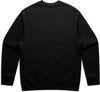 Am image of a Custom AS Colour Mens Relax Crew in Black!