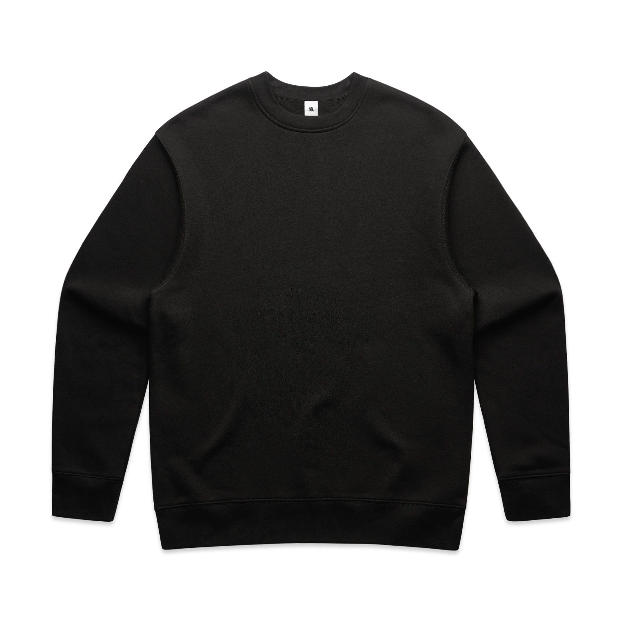 AS Colour Mens Relax Crew in Black